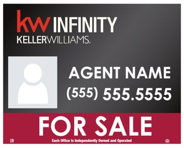 Picture of Agent Yard Sign with Photo