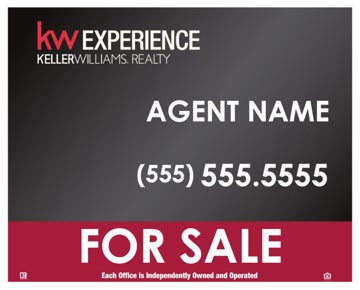 Picture of Agent Yard Sign with Photo