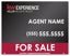 Picture of Agent Yard Sign with Photo