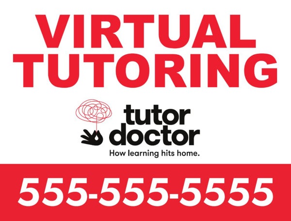 Picture of Virtual Tutoring - 18" x 24" Yard Sign