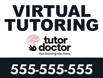 Picture of Virtual Tutoring - 18" x 24" Yard Sign