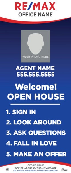 Picture of Open House Retractable Banner - DEPRECATED