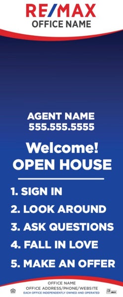 Picture of Open House Retractable Banner