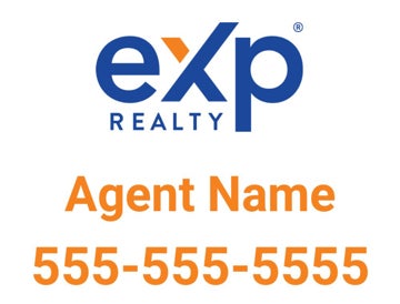 Picture of Agent Name Car Magnet - 18" x 24"