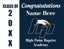 Picture of High Point Baptist Academy - Design B