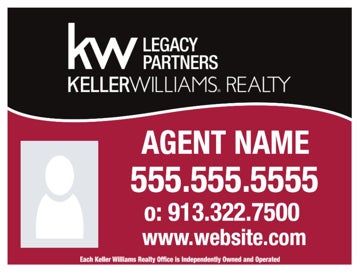 Picture of Agent Sign With Photo and Website - 18" x 24"