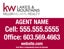 Picture of Agent Name Yard Sign 3 - Lakes and Mountains Realty - 18" x 24"
