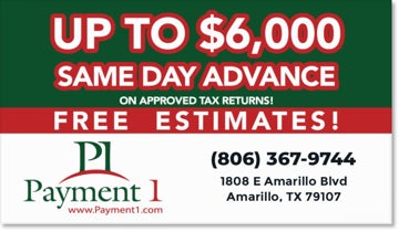 Picture of Amarillo - Tax Business Card