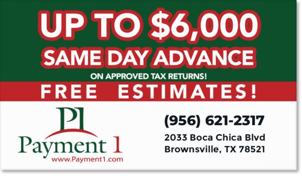 Picture of Brownsville - Tax Business Card