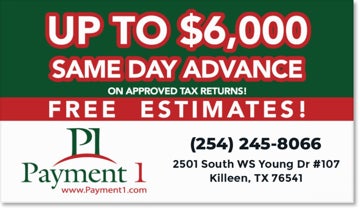 Picture of Killeen - Tax Business Card