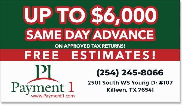 Picture of Killeen - Tax Business Card