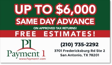 Picture of San Antonio - 2 - Tax Business Card