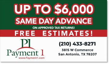 Picture of San Antonio - 3 - Tax Business Card