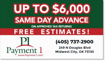 Picture of Midwest City - Tax Business Card