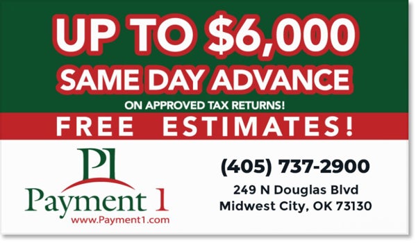 Picture of Midwest City - Tax Business Card