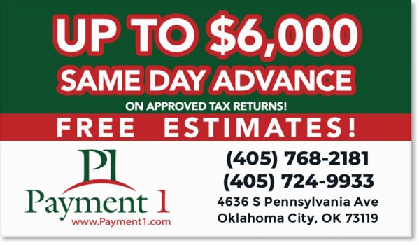 Picture of OKC - Tax Business Card