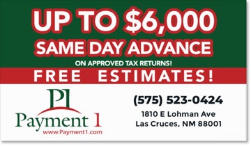 Picture of Las Cruces - Tax Business Card