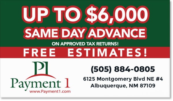 Picture of ABQ - NE - Tax Business Card