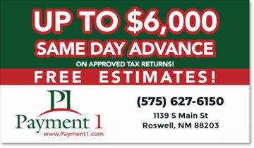 Picture of Roswell - Tax Business Card