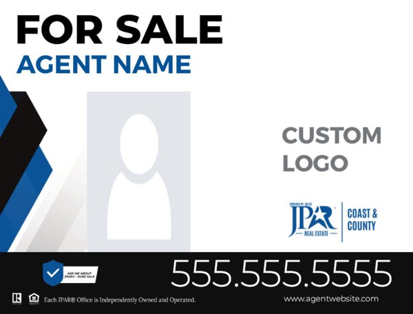 Picture of Agent Photo and Team Logo Sign - 18" x 24" - deprecated