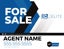 Picture of For Sale Agent Sign - 18" x 24"