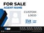 Picture of Agent Photo and Team Logo Sign - 18" x 24"