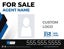 Picture of Agent Photo and Team Logo Sign - 18" x 24"