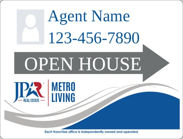 Picture of Agent Name Photo Directional - 18" x 24"