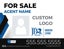 Picture of Agent Photo and Team Logo Sign - 18" x 24"