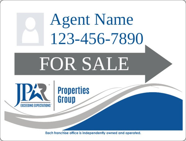 Picture of Agent Photo For Sale Directional - 18" x 24"