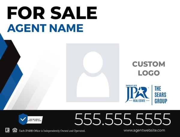 Picture of Agent Photo and Team Logo Sign - 18" x 24" - deprecated