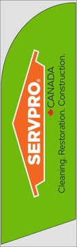 Picture of SERVPRO Feather Flag Green