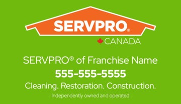 Picture of SERVPRO Business Card Magnet