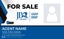 Picture of For Sale Agent Photo Sign - 18" x 30"