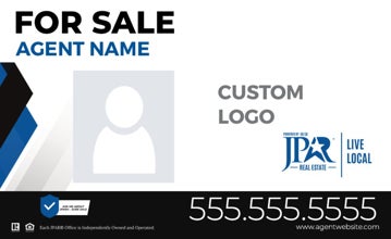 Picture of Agent Photo and Team Logo Sign - 18" x 30"