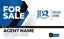 Picture of For Sale Agent Sign - 18" x 30"
