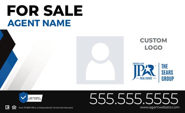 Picture of Agent Photo and Team Logo Sign - 18" x 30" - deprecated