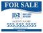 Picture of For Sale Agent Sign - 18" x 24"