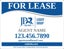 Picture of For Lease Agent Sign - 18" x 24"