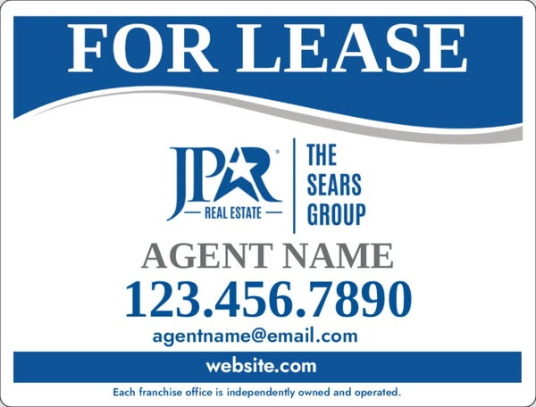 Picture of For Lease Agent Sign - 18" x 24" - deprecated