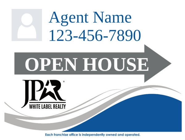 Picture of Agent Photo Open House Directional - 18" x 24"