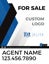 Picture of Team Logo Vertical Sign - 24" x 18"