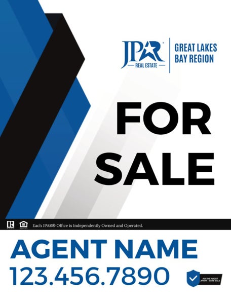 Picture of For Sale Agent Vertical Sign - 24" x 18"