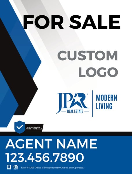 Picture of For Sale Agent Photo Vertical Sign - 24" x 18"