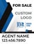 Picture of Team Logo Vertical Sign - 24" x 18"