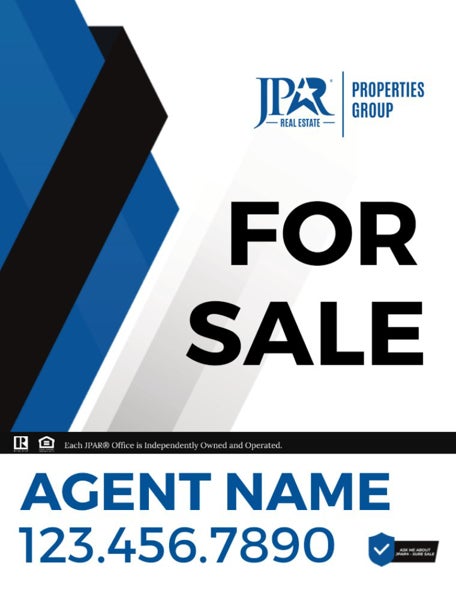 Picture of For Sale Agent Vertical Sign - 24" x 18"