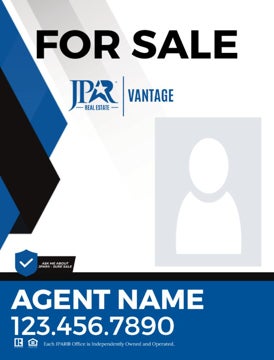 Picture of For Sale Agent Photo Vertical Sign - 24" x 18"