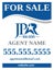 Picture of For Sale Agent Sign - 24" x 18"
