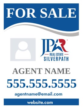 Picture of For Sale Agent Photo Sign - 24" x 18"