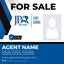 Picture of For Sale Agent Photo Sign - 24" x 24"